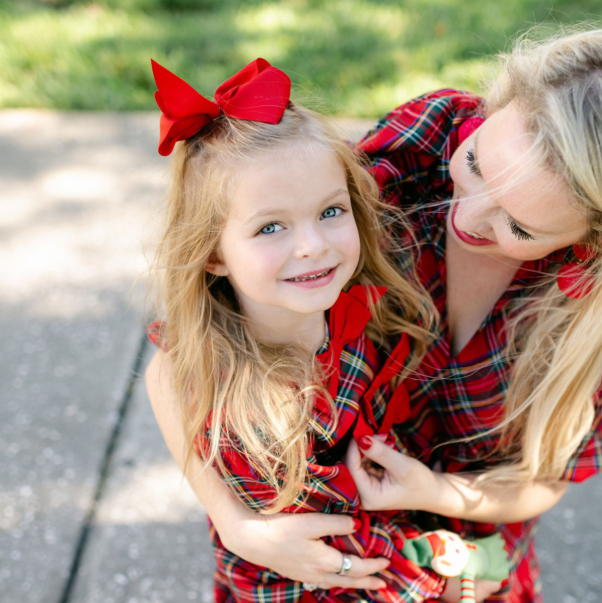 Portland Plaid Red Coco Dress