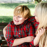 Portland Plaid Red Button Down Shirt