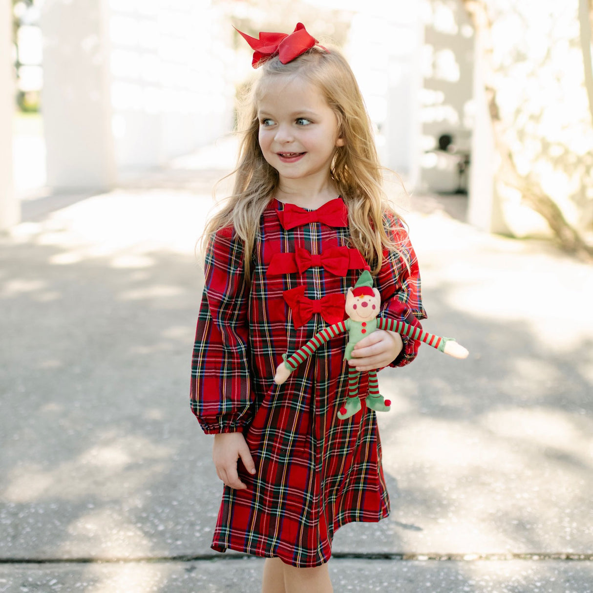 Portland Plaid Red Coco Dress