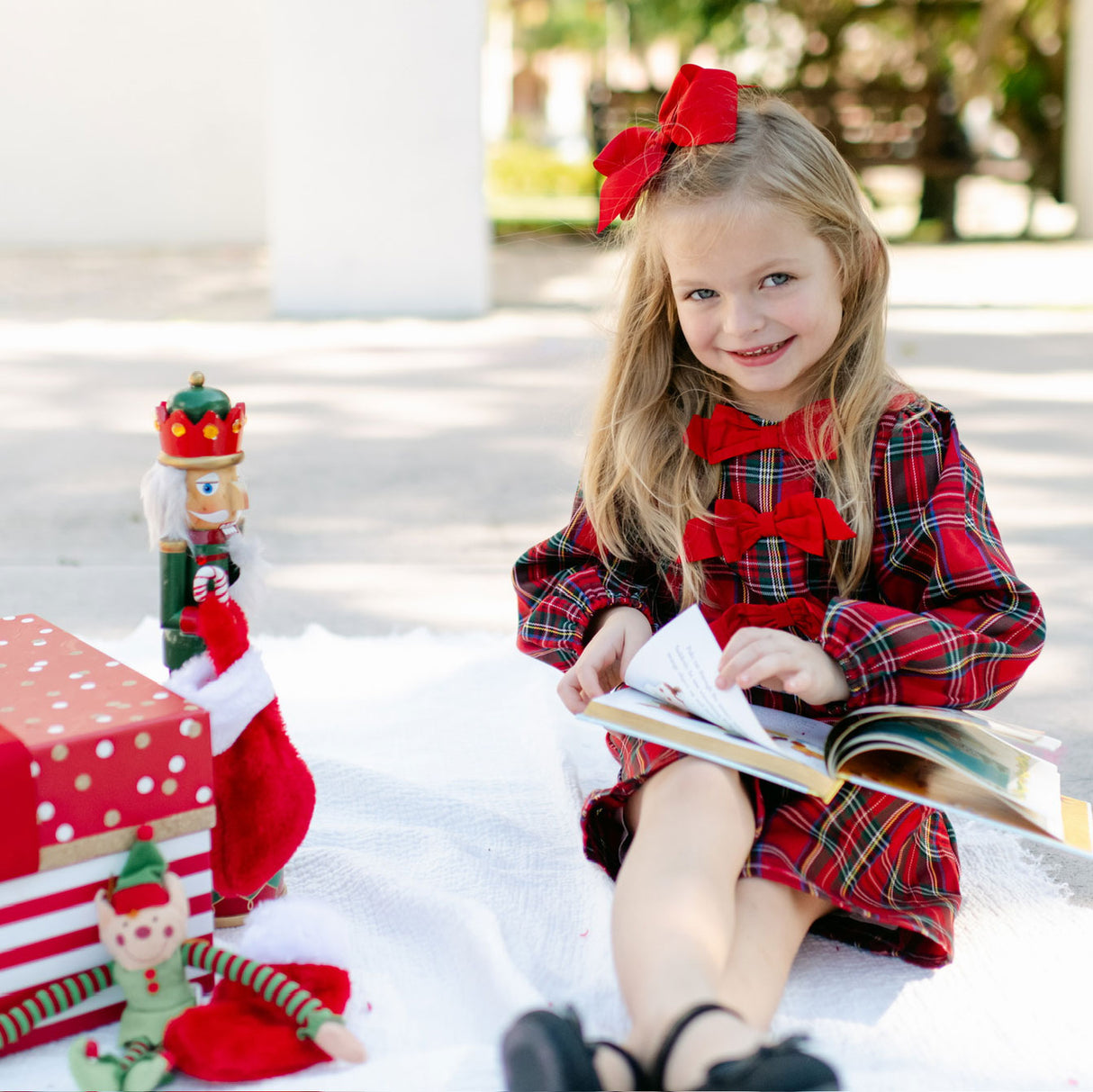 Portland Plaid Red Coco Dress