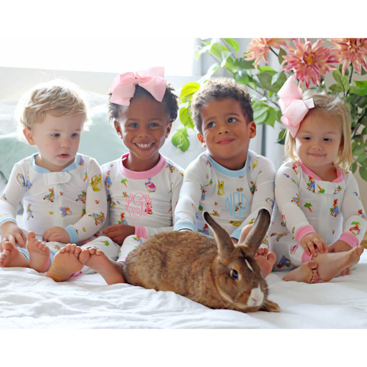Storybook Bunny Tale Light Pink Pajamas
