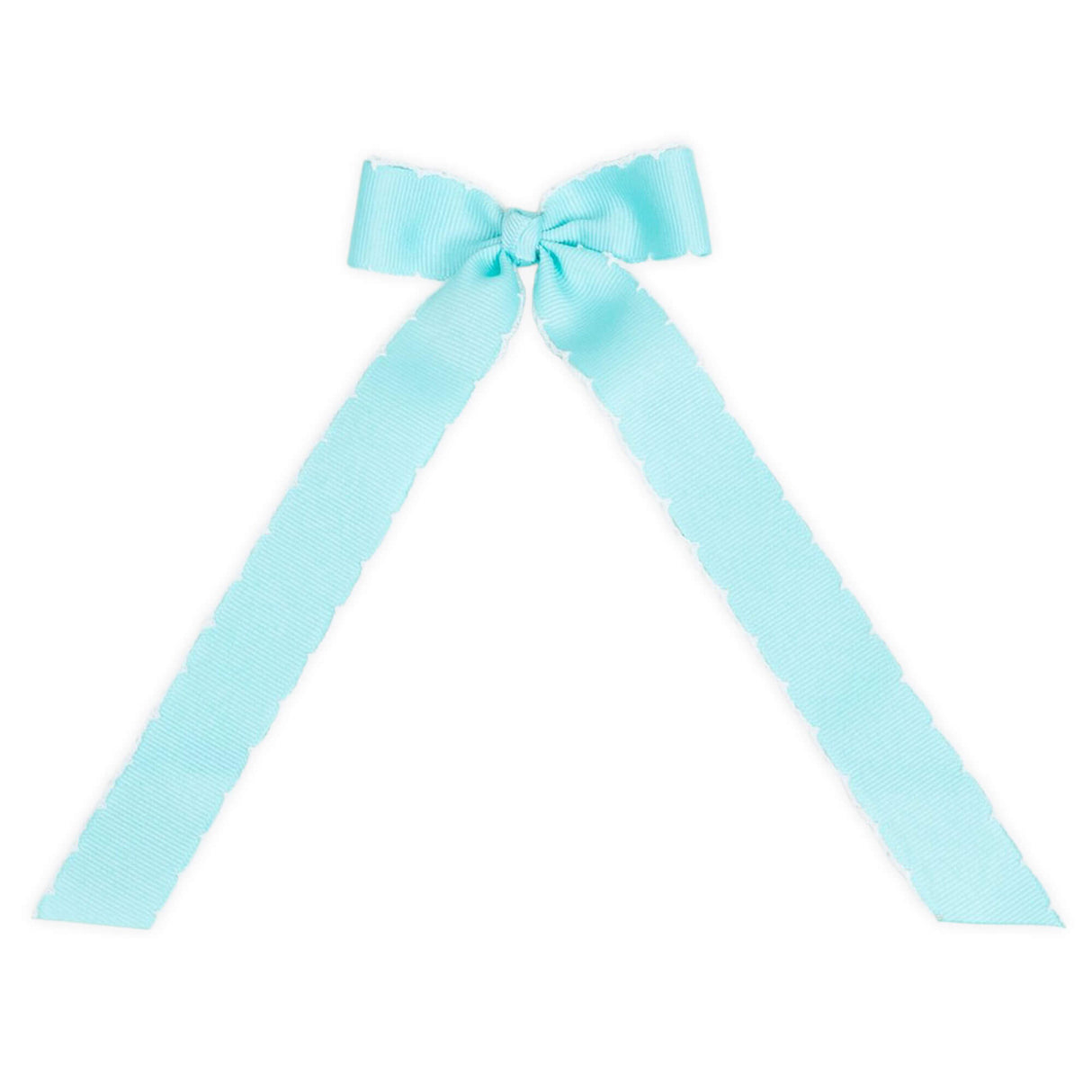 Mini Grosgrain Moonstitch Bow Streamer