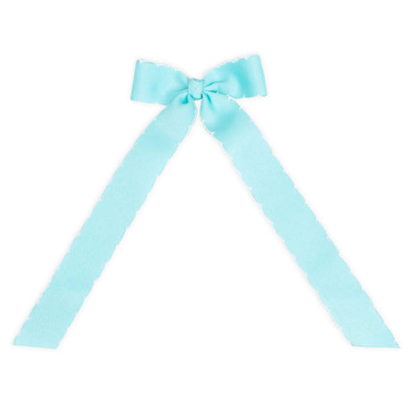 Mini Grosgrain Moonstitch Bow Streamer