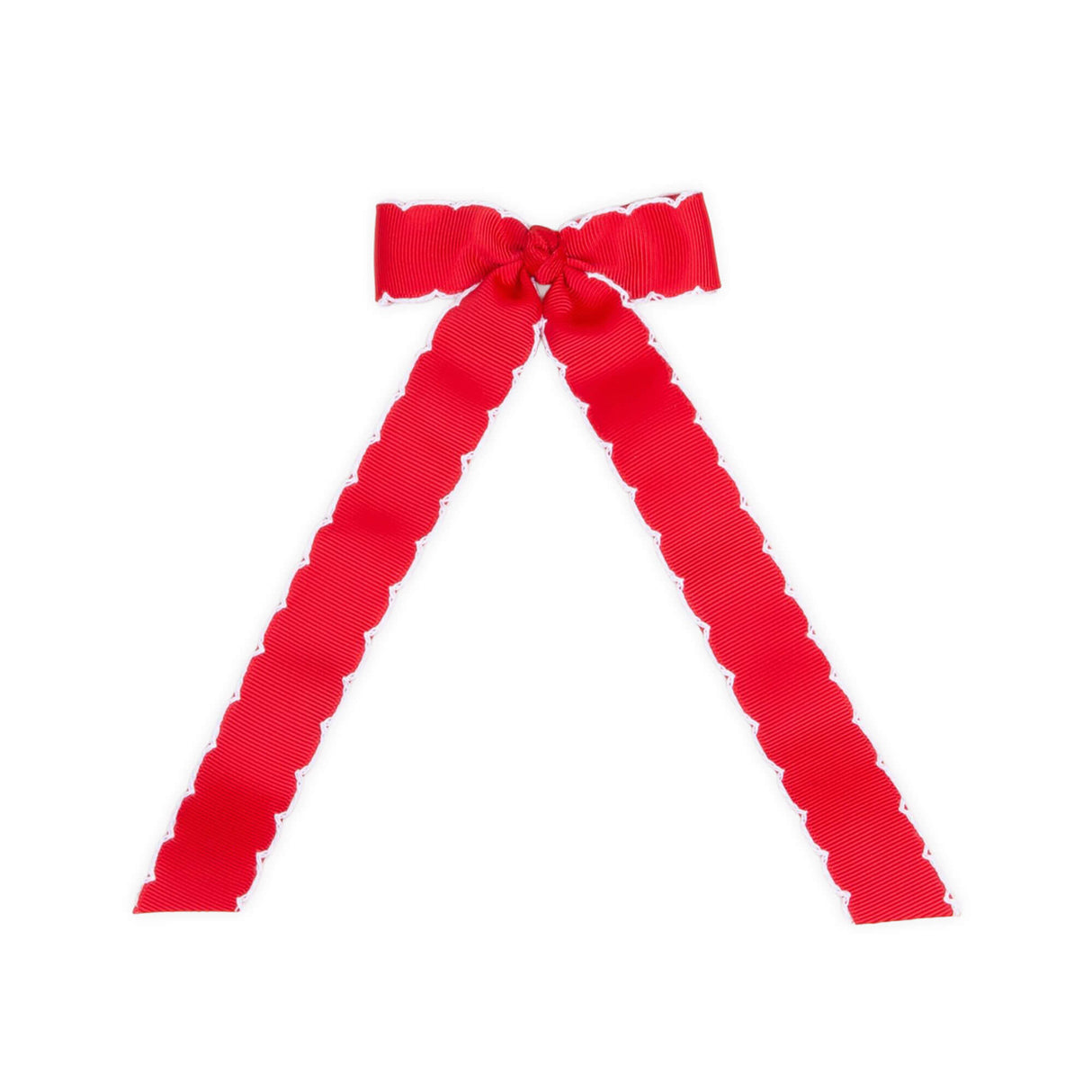 Mini Grosgrain Moonstitch Bow Streamer