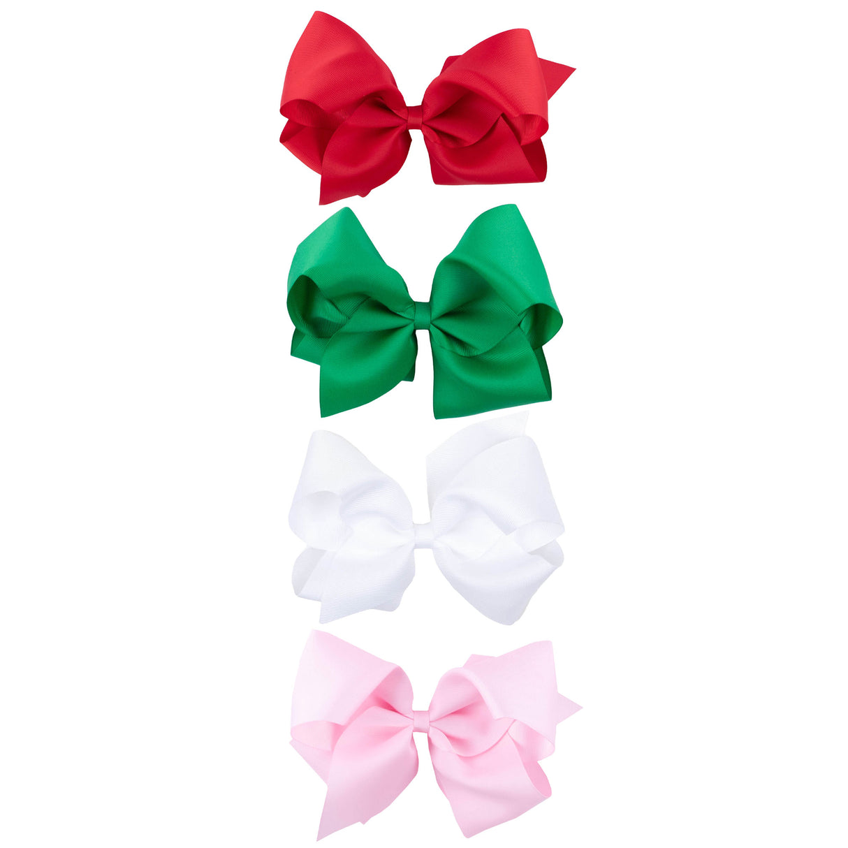 Grosgrain Ribbon Bows (4 Pack)