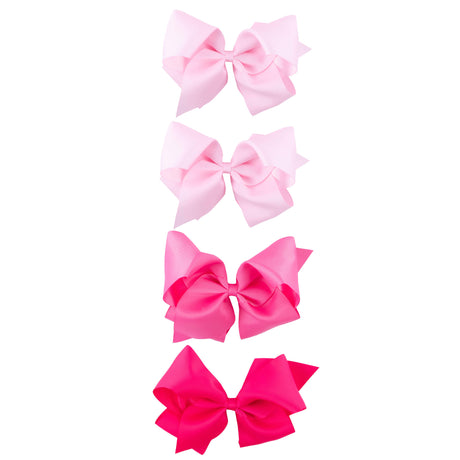 Grosgrain Ribbon Bows (4 Pack)