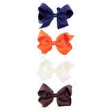 Grosgrain Ribbon Bows (4 Pack)