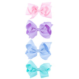 Grosgrain Ribbon Bows (4 Pack)