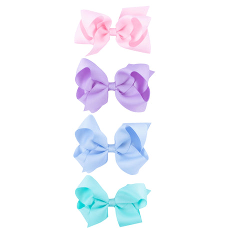 Grosgrain Ribbon Bows (4 Pack)