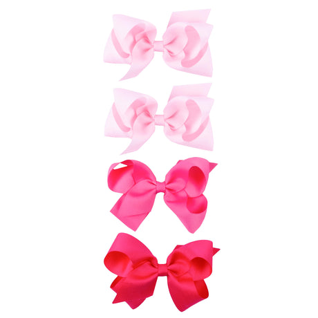 Grosgrain Ribbon Bows (4 Pack)