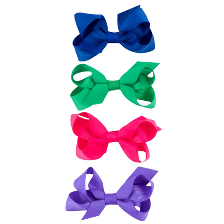 Tiny Grosgrain Ribbon Bows (4 Pack)