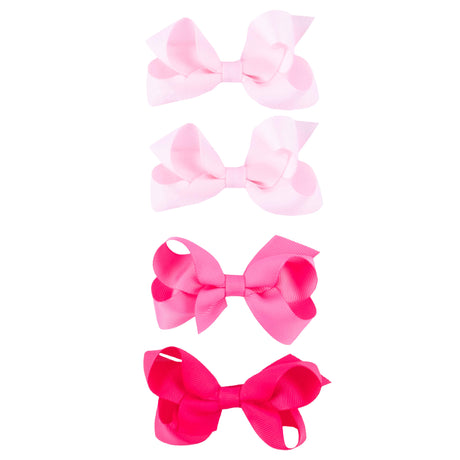 Tiny Grosgrain Ribbon Bows (4 Pack)