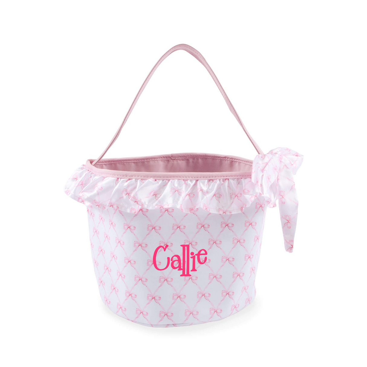 Bow Print Easter Basket