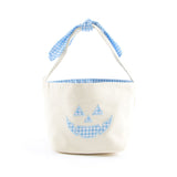 Pumpkin Canvas Small Halloween Basket