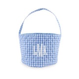 Gingham Quilted Easter Basket