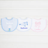 Applique Round Bib