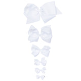 Solid Grosgrain Ribbon Hair Bow