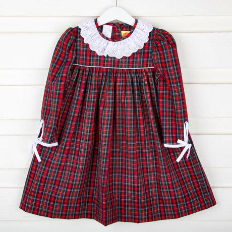 Christmas Eve Plaid Virginia Dress