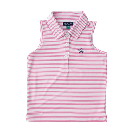 Girls Pro Sleeveless Performance Polo