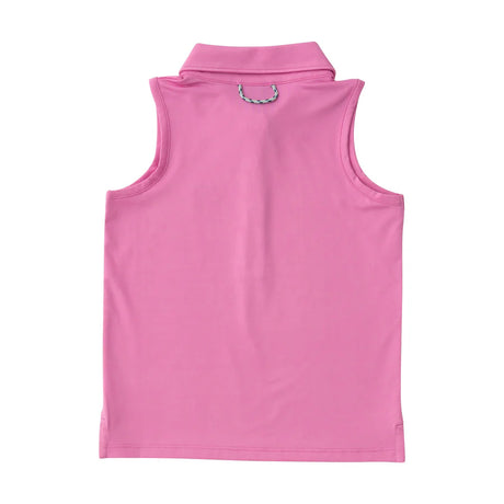 Girls Pro Sleeveless Performance Polo