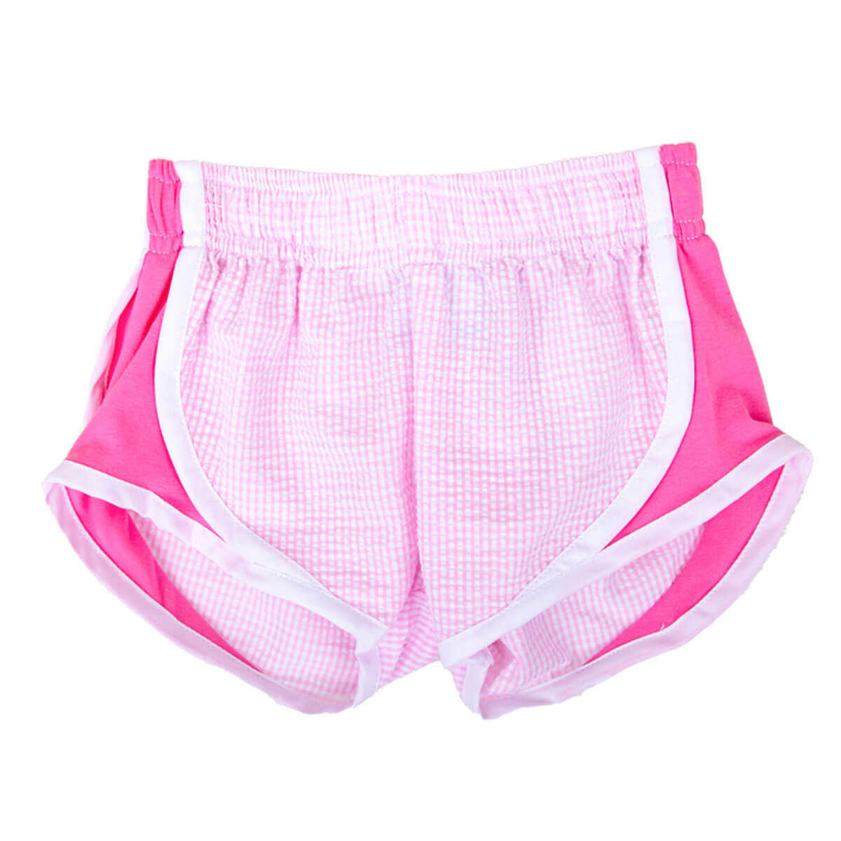 Girls Gingham Active Shorts – Classic Whimsy - Main Image