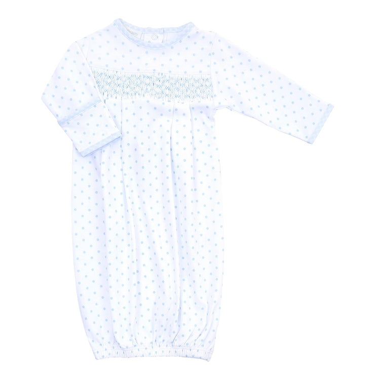 Polka Dot Smocked Essentials Gown