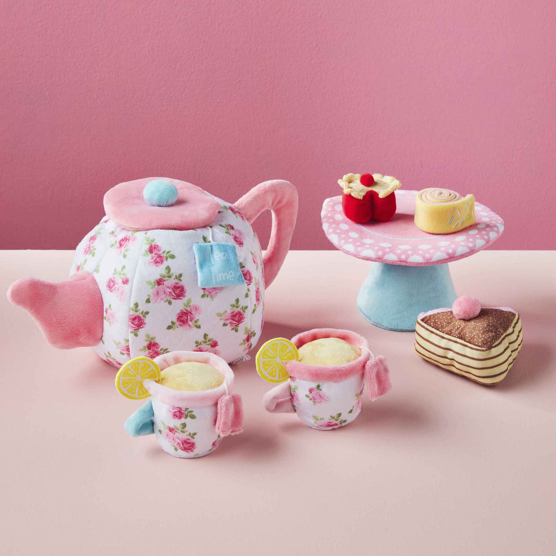 Tea Party Plush Set Classic Whimsy