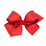 Party Glitter Overlay Bow