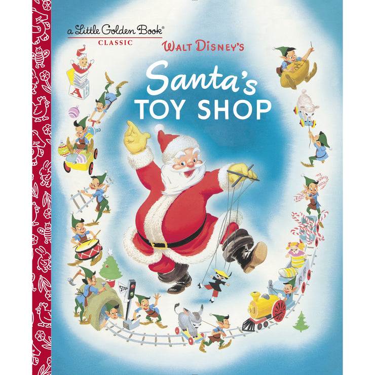 Santa's Toy Shop Book
