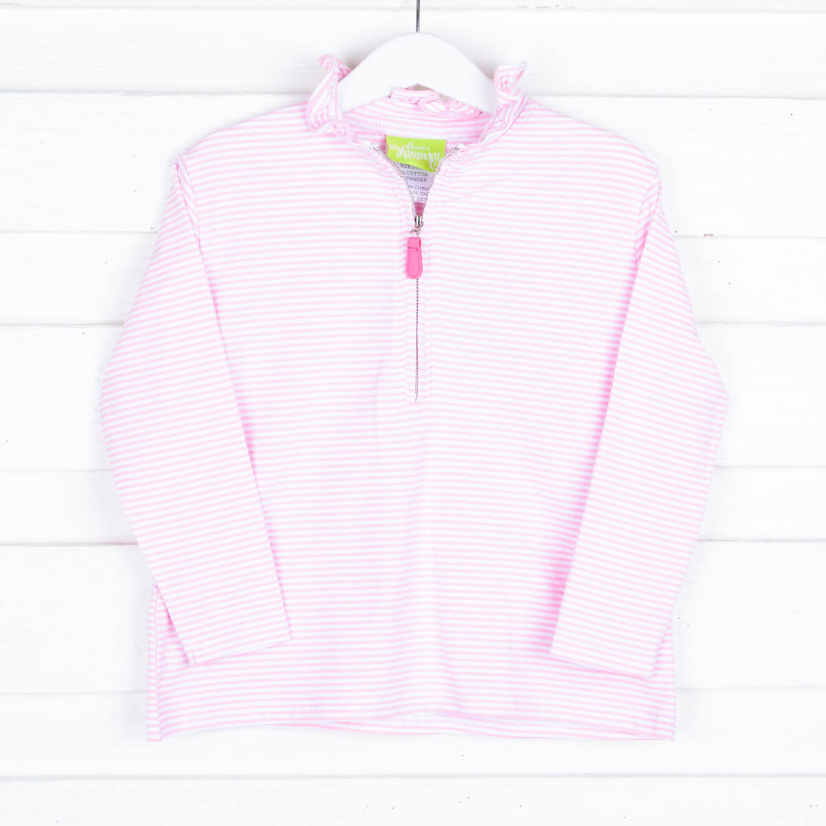 Girl Half Zip Pullover – Classic Whimsy