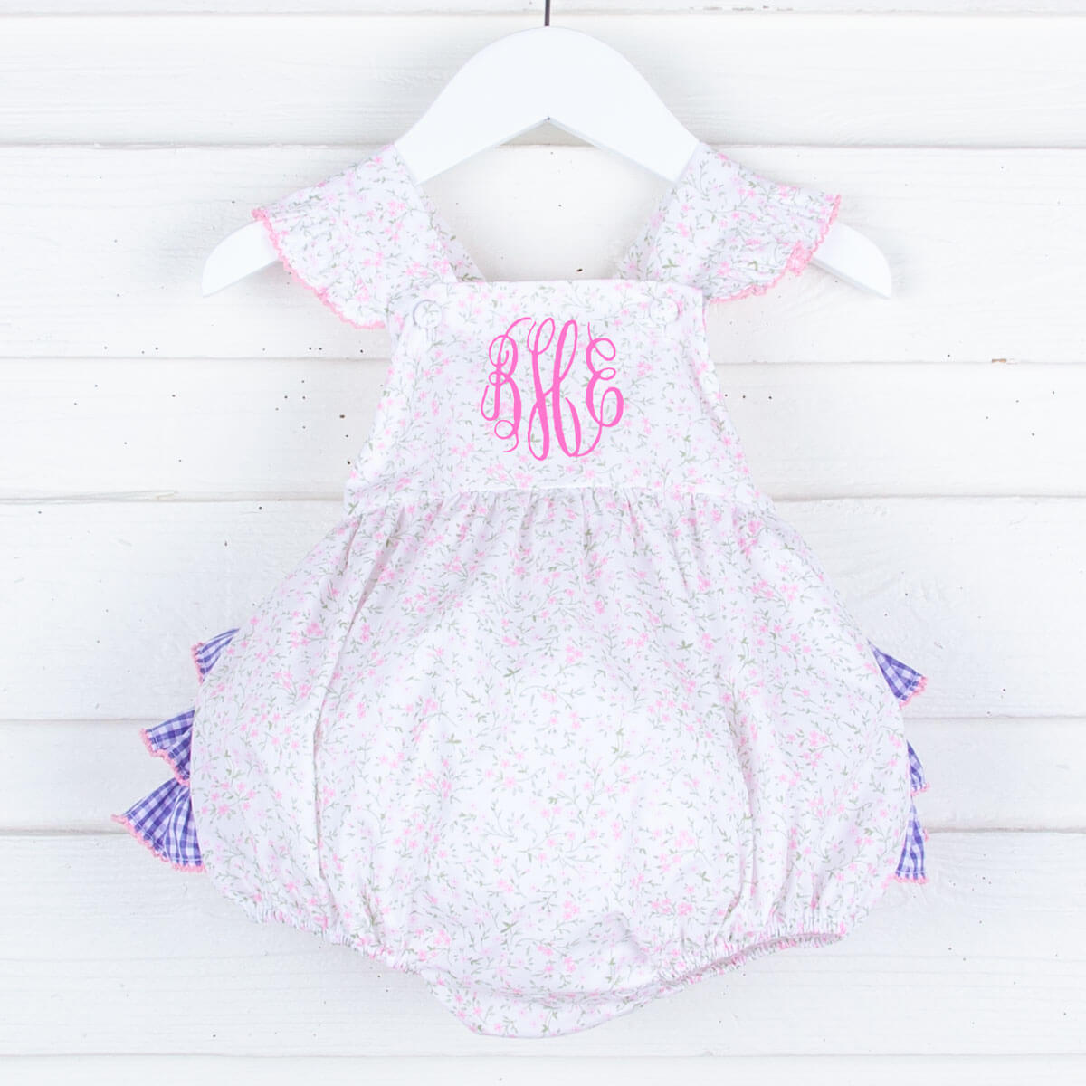Spring Floral Ruffle Bubble