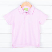 Polo Shirt Pink Stripe