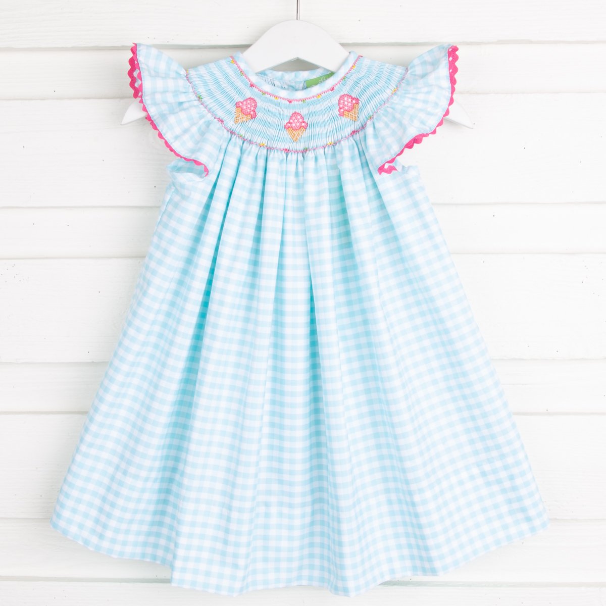classic whimsy smocked dress Shine Like A Pearl White Smocked Dress by Classic Whimsy - Girls Dresses