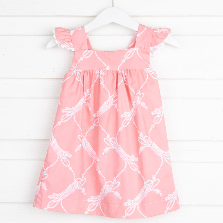 Coral Rope Amy Dress