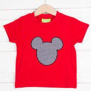 Mouse Ears Red Shirt