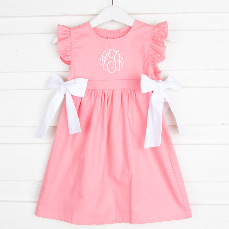 Solid Pink Avery Dress
