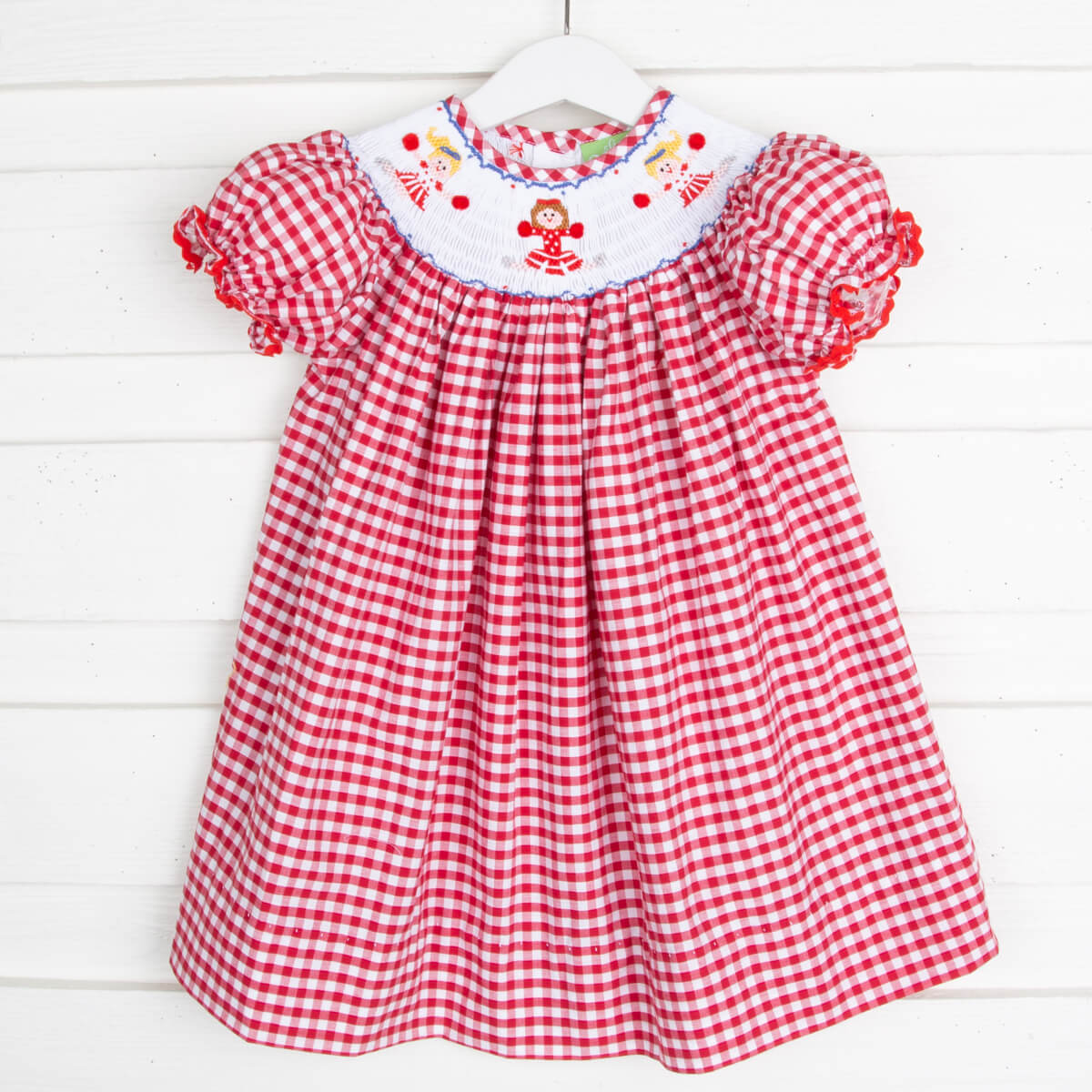 Live To Cheer Smocked Bishop Dress – Classic Whimsy