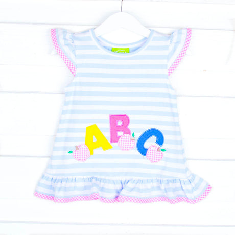ABC Light Blue Stripe Milly Dress
