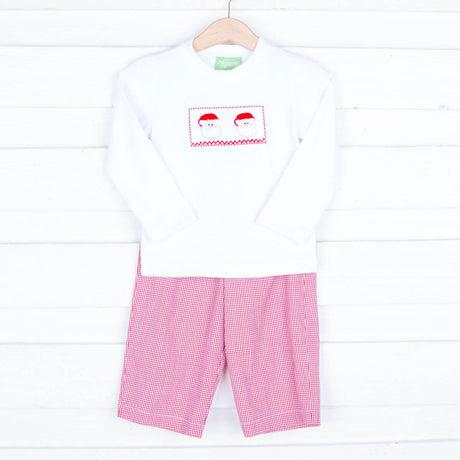 Santa's Favorite Smocked Pant Set