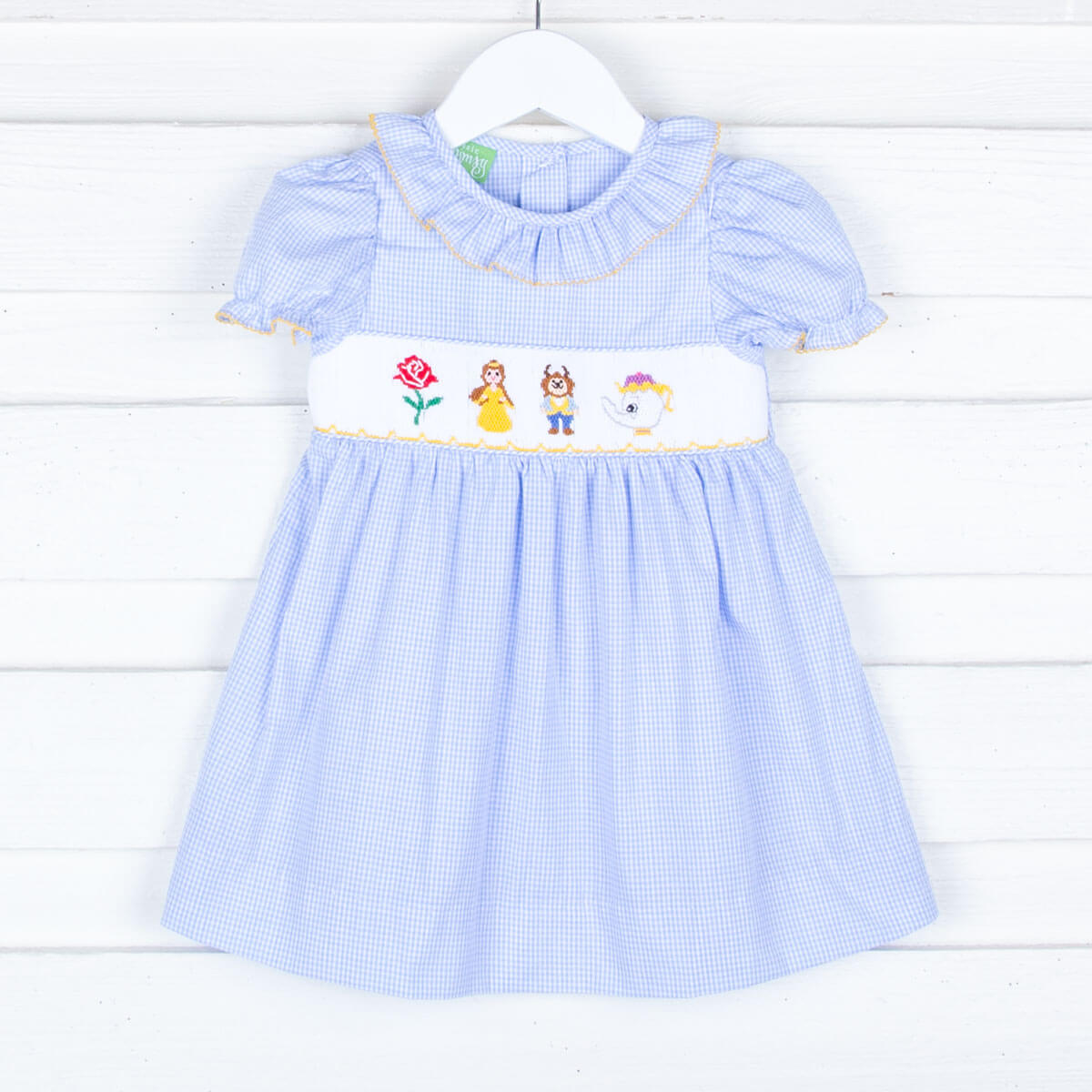 Beauty Princess Smocked Dress