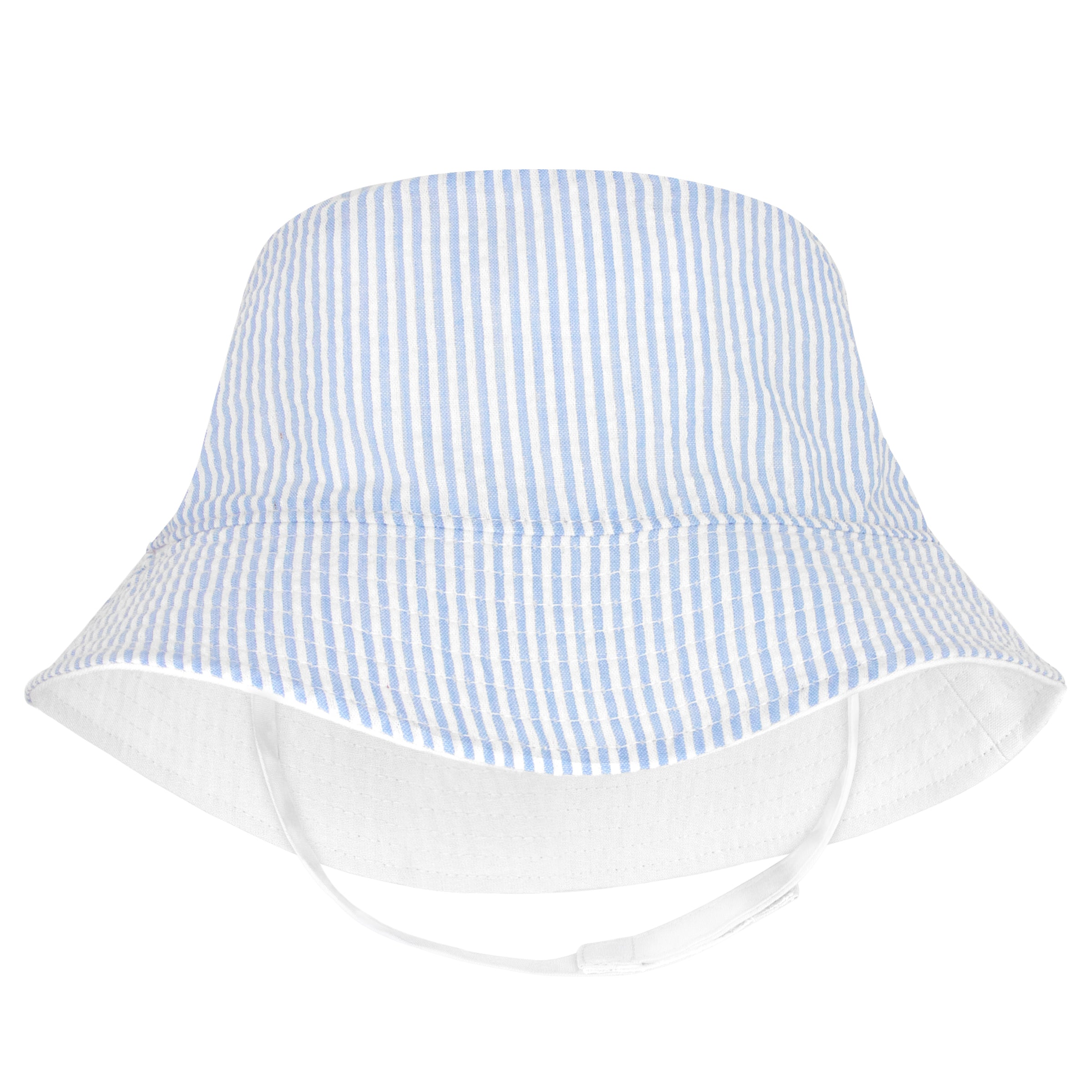 Seersucker sun hat on sale