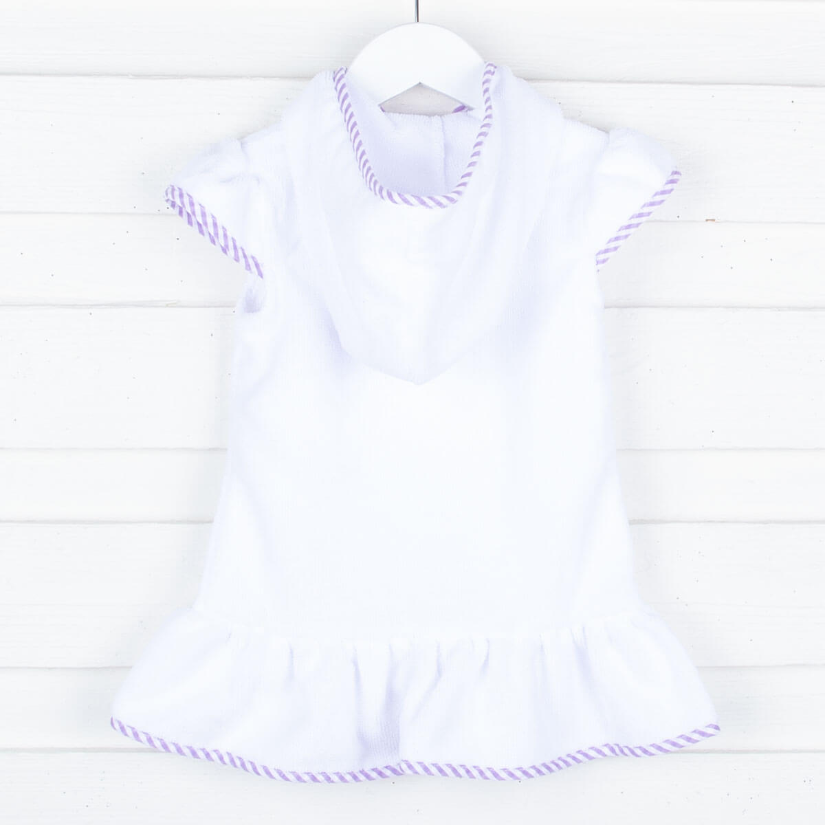 Terry Lavender Swimsuit Coverup