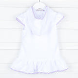 Terry Lavender Swimsuit Coverup