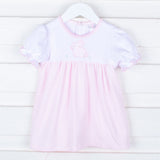 Light Pink Bunny Knit Dress