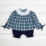 Brighton Plaid Virginia Bloomer Set