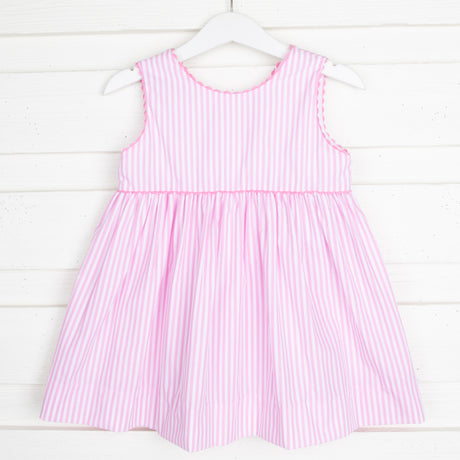 Pink Stripe Betsy Dress