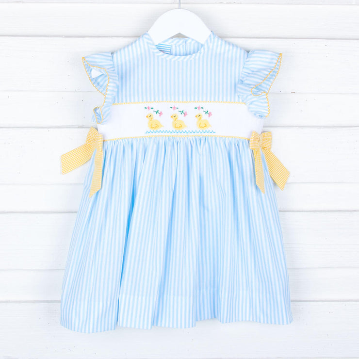 Baby Chick Smocked Beverly Dress