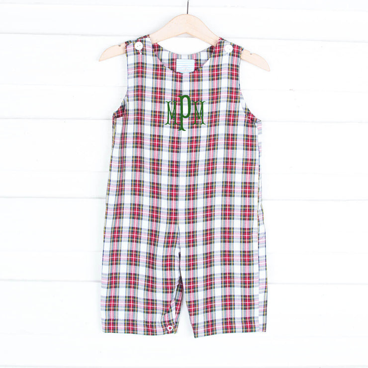 Cream Plaid Longall