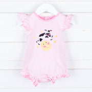Cow Over the Moon Pink Bubble