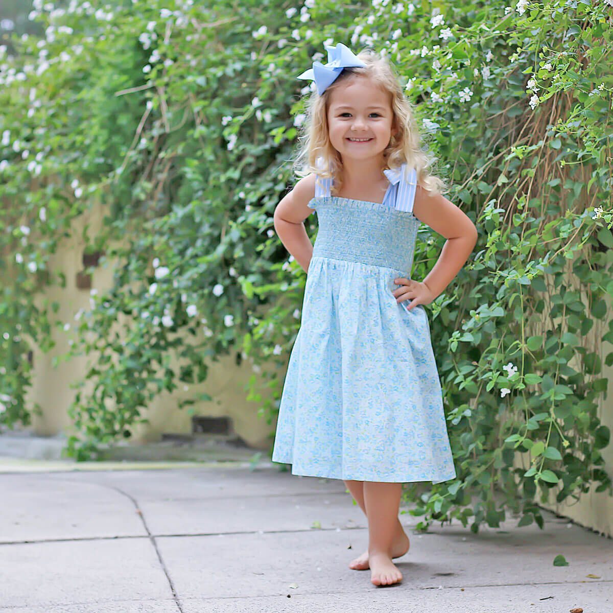 Buttercup Blooms Tie Strap Dress Classic Whimsy Buttercup Blooms Tie Strap Dress Classic Whimsy